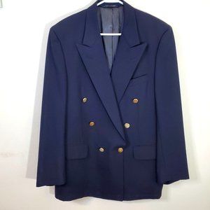 Vintage Wool Men's Burberrys Suit Jacket